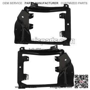 2 Bumper Bracket For 2016 2017 2018 Chevrolet Silverado 1500 Front Outer