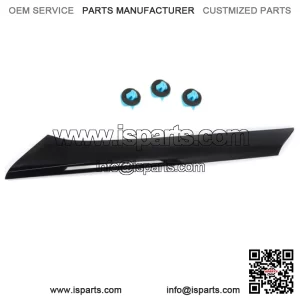 Windshield-Outside Strut Passenger Right Side For 09-18 Ford Flex Black Plastic