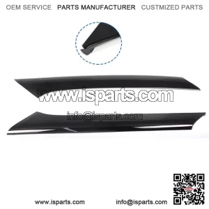 For 09-18 Ford Flex Windshield Outboard Passenger And Driver's Side Trim Black