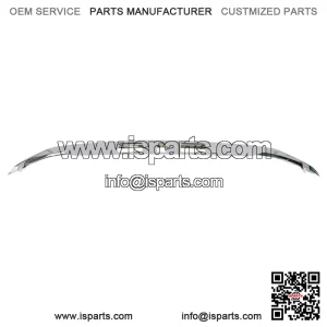 Rear License Garnish Chrome Trim Trunk Molding Fit For 16 17 Honda Accord Sedan