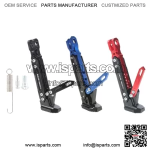 Motorcycle CNC Adjtable Kickstand Foot Side Parking Bracket Support Stand