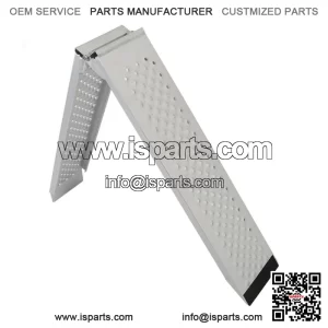 Aluminum 76" Folding Loading Ramp Lawnmower ATV Truck Motorcycle Ramp Bike 600LB