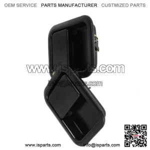 Black Door Handle Metal Pair Outside Full For 1991-2006 Jeep Wrangler YJ TJ