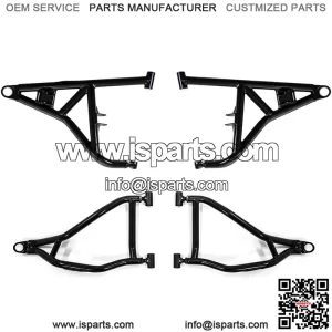 High Clearance Upper & Lower A Arms for Polaris RZR XP 1000 /XP 4 1000 (2014+) - Black