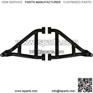 High Clearance Front A-Arms for 2015-2021 Polaris Ranger Midsize 570 / Crew - 1.5'' Forward Offset - Black