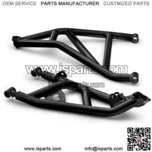 Atlas Pro 2" Forward Offset A-Arms for Can-Am Maverick X3 - Unleash the 64" Beast | Black