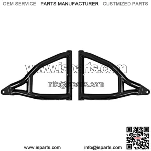 High Clearance 1.5" Forward Offset A-Arms for Polaris Sportsman 500/570 / 700/800 (See Fitment) - BLACK