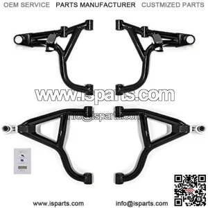 Heavy Duty Arched 1.5" Forward Offset A Arms for Can-Am Maverick Trail (2018+) - Black - Fits Up To A 30" Tire!