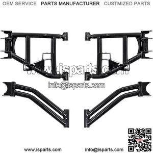Rear A-Arms for 2019+ Can-Am Maverick Sport 1000/1000 DPS/ 1000R DPS/ 1000 DPS Max | UV-resistant Powder Coat Finish | Adjustable Pivot Blocks | Fit up to 34?? Tires with 1.5" Clearance