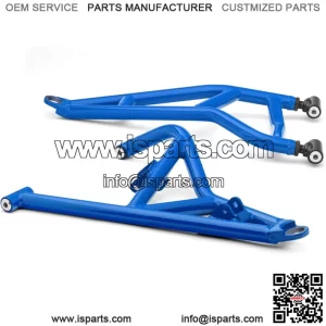 Heavy Duty High Clearance Forward Offset Front A-Arms for Polaris RZR XP 1000 / XP 4 1000 (2014-23) - Voodoo/Velocity Blue - Includes All 4 Arms - Run Up To A 33" Tire!