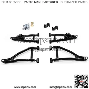 2" Forward Offset A Arms for 2021-2022 Polaris Ranger XP 1000 / Crew -See Fitment | Fit up to 32" Tires | Front & Rear Shock Bump Stops | 1.25 Tubing 25% Larger Than Stock!