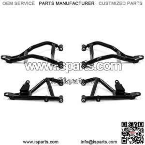 High Clearance 1.5" Forward Offset A-Arms for Can-Am Maverick Sport (2019+) - Black