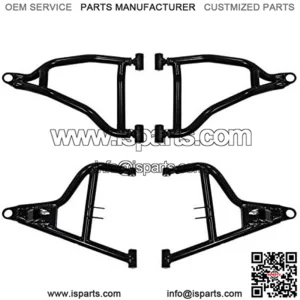 Heavy Duty High Clearance A-Arms for Polaris General 1000 / General 1000 4 (2017+) - 0" Offset - Black