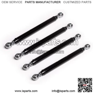 Heavy Duty Radius Arms for Honda Talon 1000X (2019+) - Black - Stronger Than OEM!