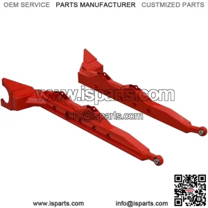 Heavy Duty Extended Rear Trailing Arms for Polaris RZR XP 1000 / XP 4 1000 (2014-2023) - Black