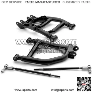 Atlas Pro 2" Rear Offset A-Arms for Can-Am Defender HD 5 / HD 7 / HD 8 / HD 9 / HD 10 / Max | Fits up to 32" Rear Tires | Adjustable Pivot Blocks | 1.5 x .138 DOM Wall Steel Tubing