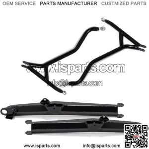 High Clearance Rear Trailing Arms and Rear Upper A-Arms Compatible with Honda Talon 1000R (2019+) - 1.5" of Clearance
