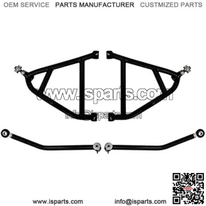 High Clearance Rear A-Arms for Can-Am Maverick XMR/DPS/XRS/MAX (See Fitment) - Black