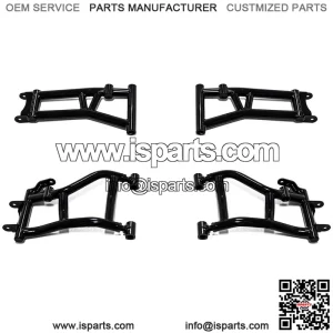 Heavy Duty High Clearance 1.5" Rear Offset A-Arms for CFMOTO UForce 1000 (2019-2021) - Gloss Black