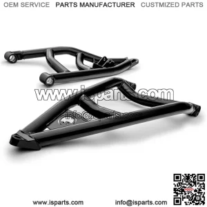 Atlas Pro High Clearance A-arms Compatible with 2019+ Honda Talon 1000R - Black - 0.5" Larger than OEM | 1.5" Steel Tubing | Adjustable Pivot Blocks | UV Resistant Powder Coat | Easy Install