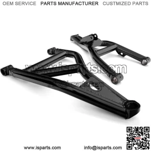 Atlas Pro High Clearance 1.5" Forward Offset A-Arms for 2021+ Can-Am Commander XT-P/XMR | Black | Fit 34" Tires | 1.5" Tubing | Adjustable Pivot Block | UV-Resistant Powder Coat