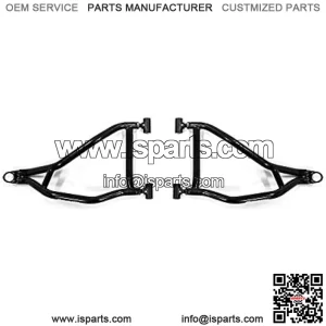 High Clearance A-Arms for a 2014-2023 Polaris RZR XP 1000 / XP 4 1000 | Black | Adjustable Lower Arms | 1.5" Ground Clearance | Includes Heavy Duty Preinstalled Ball Joints!