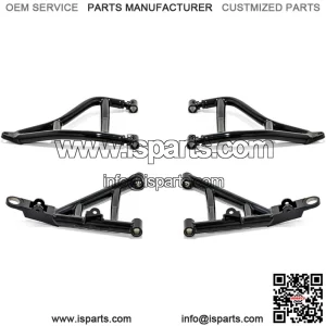 High Clearance 1.5" Forward Offset A-Arms for Yamaha Wolverine X2 (2019) - Black