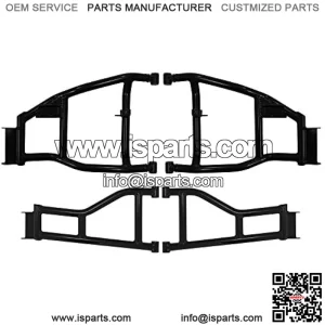 Heavy Duty 6" Lift Kit for a Honda Pioneer 1000/1000-5 (2016-2021) - Black - Complete Kit with New Rhino 2.0 Axles, Uniball and Studs, A arms, Tie Rods, and More!