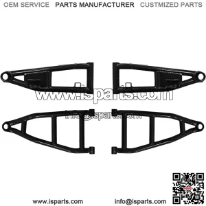 Heavy Duty 6" Lift Kit for Kawasaki Teryx 4/800 (2016+) - Black - Complete Kit with Rhino 2.0 Axles, Tie Rods, A Arms, Brake Lines, and More!