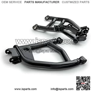 Atlas Pro High Clearance 1.5" Forward Offset A-Arms for 2020+ Can-Am Defender HD 10 DPS/XT/MAX (see fitment) | Black | Fit 31" Tires | 1.5" Tubing | Adjustable Pivot Block