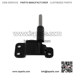 Polaris Ranger Hinge, Lower, Left Side, Matte Black, Genuine OEM Part 1018772-458, Qty 1