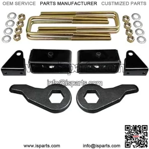 2001-2010 GMC 2500HD front 3-point block rear 2-point block