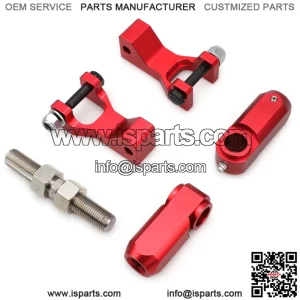 Yamaha RAPTOR chassis lowering kit #red