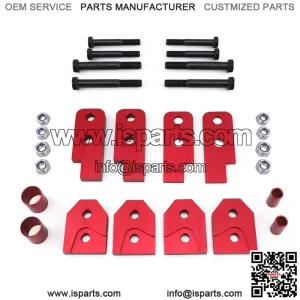 04-09 Yamaha Rhino lift kit #red