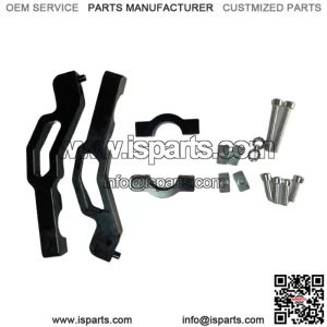 Polaris ATV reflector extension bracket #black