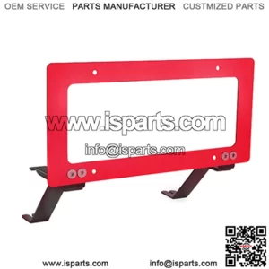 Tesla license plate frame model 3 #red