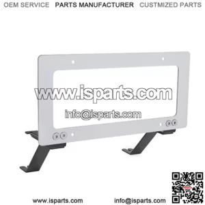 Tesla license plate frame model 3 #silver