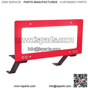 Tesla license plate frame model Y #red