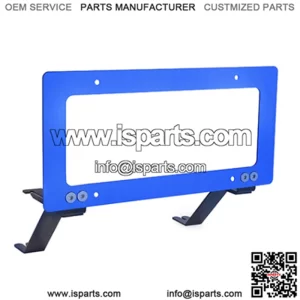 Tesla license plate frame model Y #blue