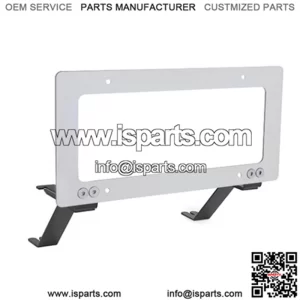 Tesla license plate frame model Y #silver