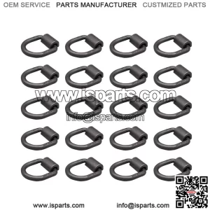 Heavy Duty Welded Forged D-Rings #20 Pack