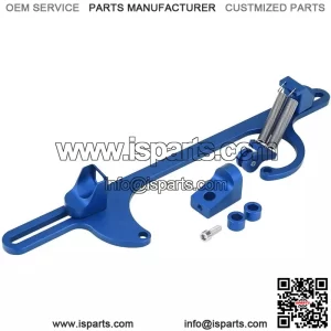 Aluminum Alloy 4150 Series Throttle Base#Blue