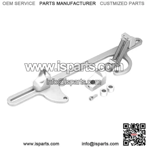 Aluminum Alloy 4150 Series Throttle Base#Silver