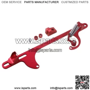 Aluminum Alloy 4150 Series Throttle Base#Red