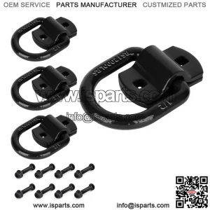 Heavy duty bolt-on forged D-rings