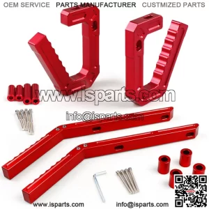 07-18JK Wrangler front and rear armrests#red