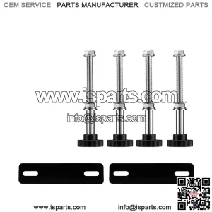 Mud escape plate mounting bracket 1# (145mm) black