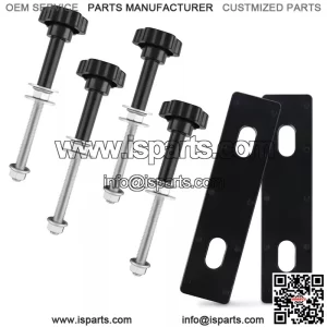 Mud escape plate mounting bracket 1# (110mm) black