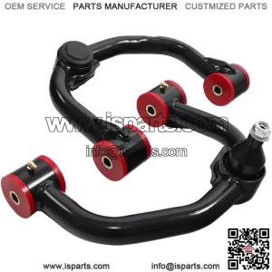 2PCS for F-150 Front Upper Control Arms, Tubular Suspension 2"-4" Lift PU Bushing Kit Compatible with 2004-2020 FORD F150 4X4 2WD (Pair) W/Pre-pressed Ball Joint Copper Zerk