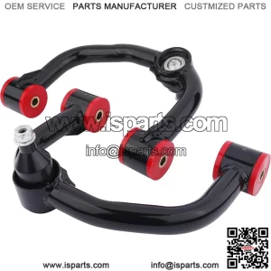 Replacement Upper Control Arm Suspension Kit - 0-2" Lift Alignment - Compatible with Ford Vehicles - 2004-2020 F-150 - Black Tubular Left and Right Control Arms